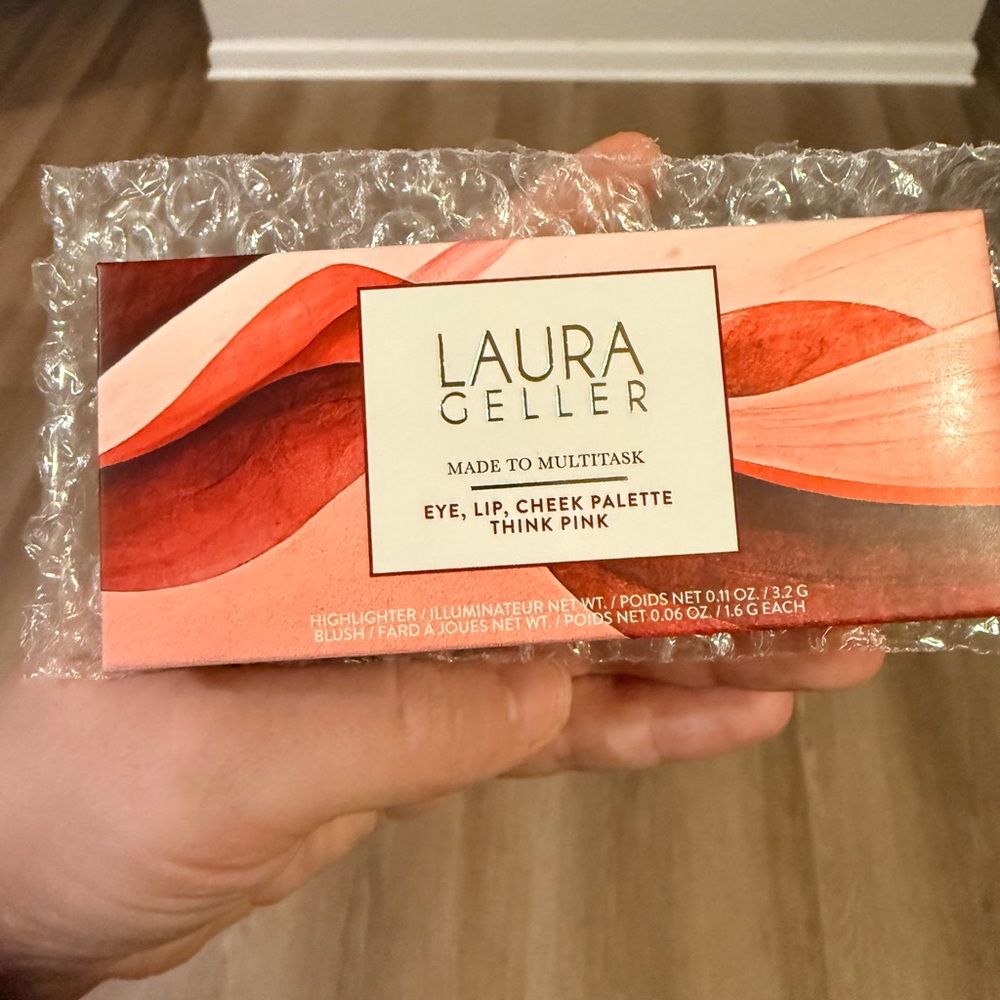 Laura Geller Think Pink Eye, Lip, Cheek Palette
